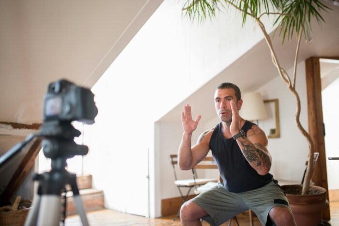 Fitness coaching online: treener-mentor videokõnes