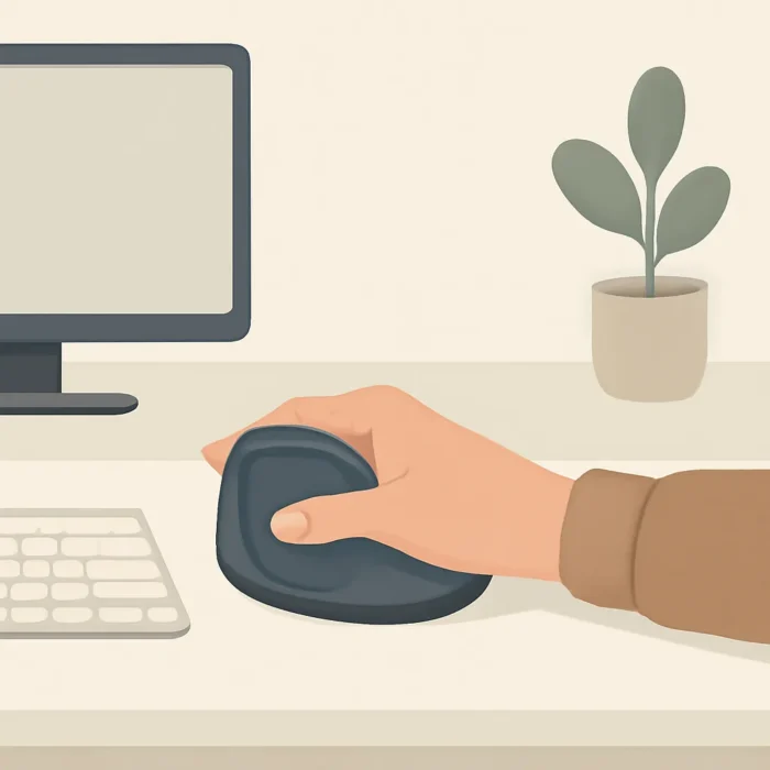 Klikkimine — ergonoomiline hiir töölaual