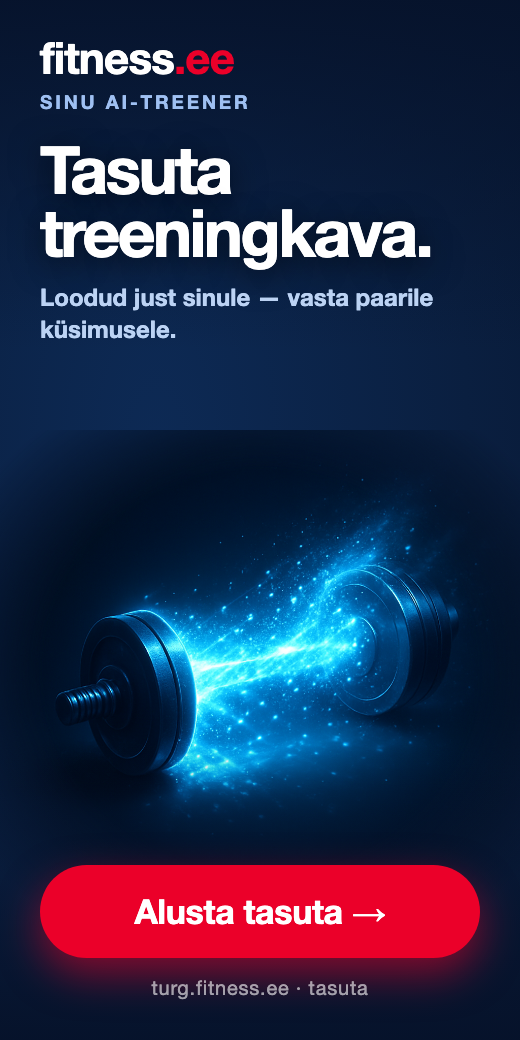 Tasuta AI treeningkava — fitness.ee Coach