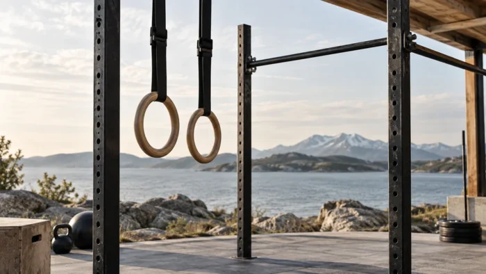 Fitness.ee viktoriini teemat illustreeriv tehisintellektiga loodud pilt